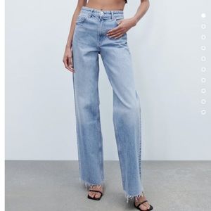 ZARA Wide Leg Jeans